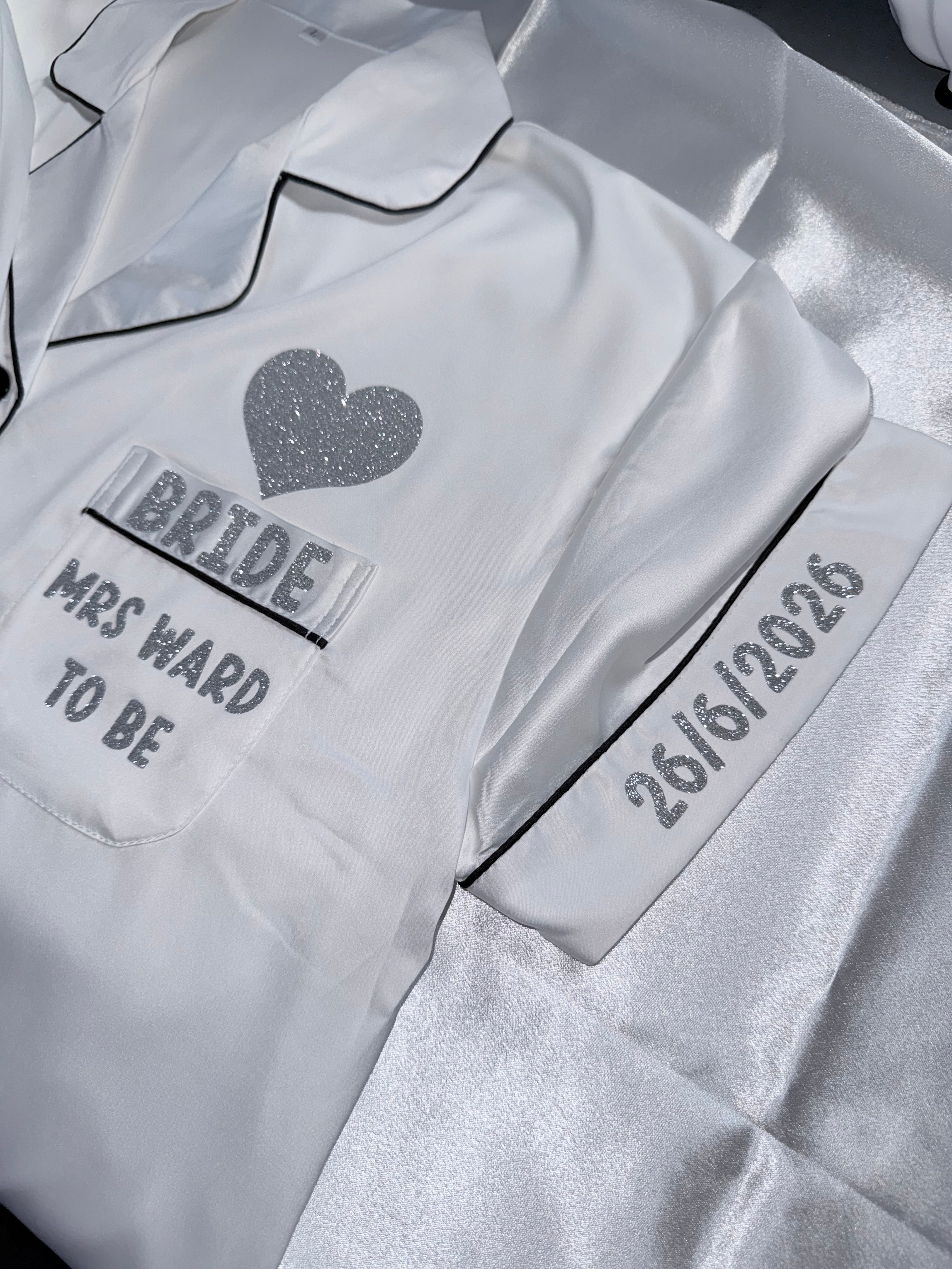 Bridal Satin Pyjamas