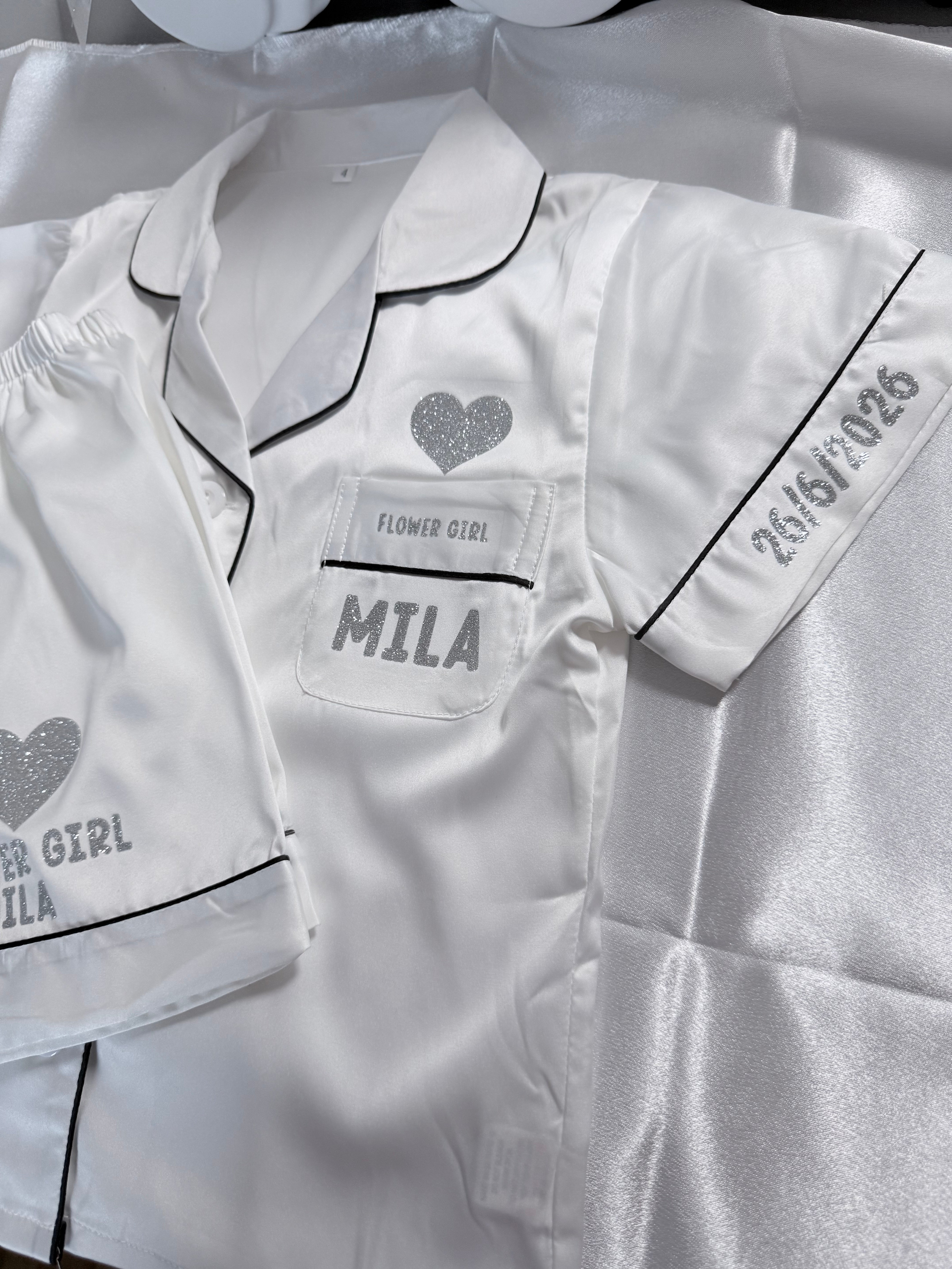 Children’s Satin Pyjamas