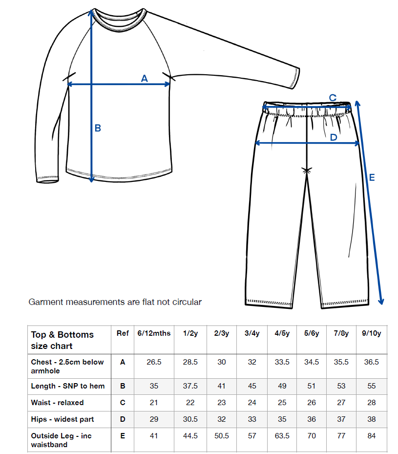 Children’s personalised pyjamas