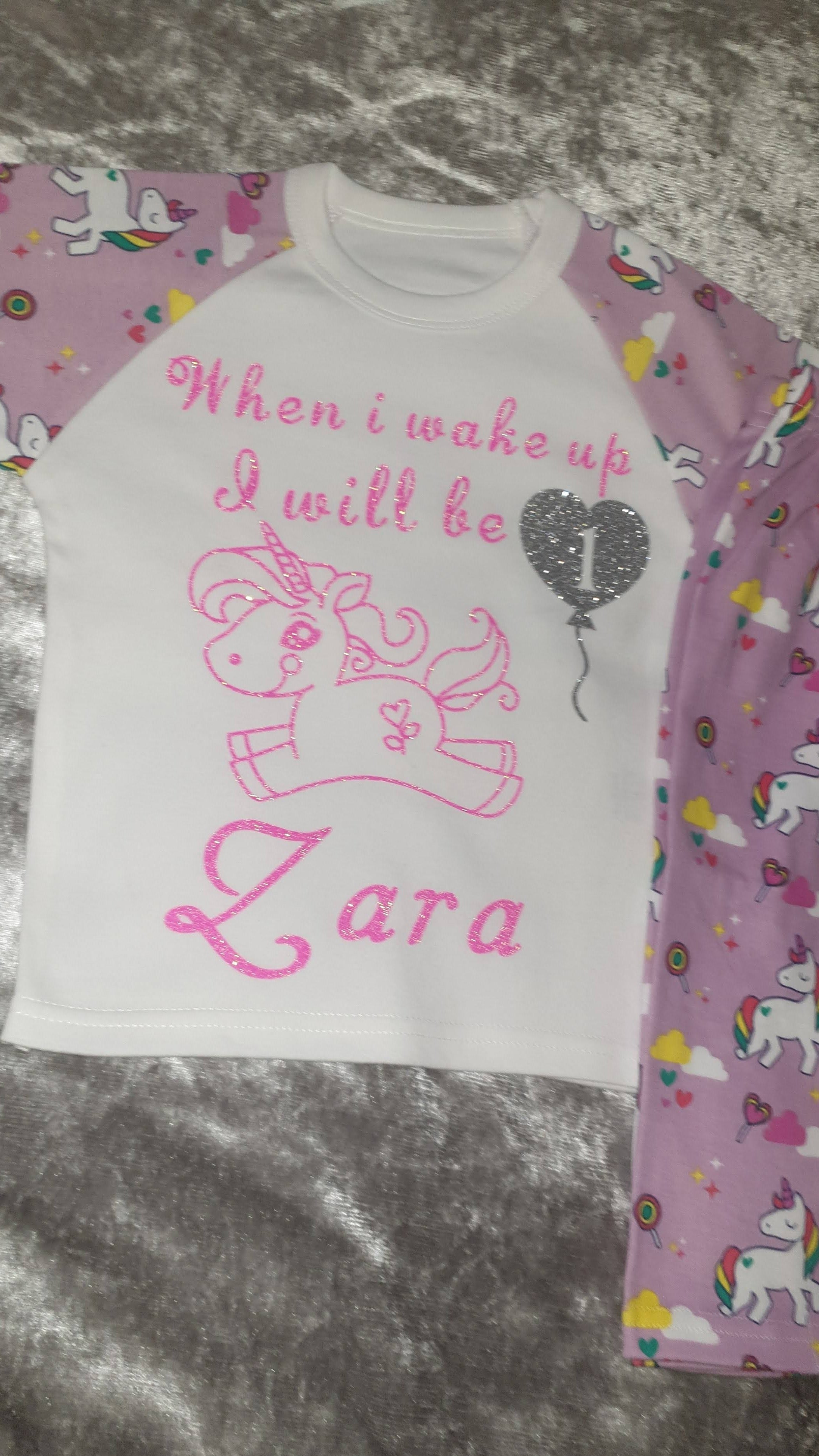 Children’s personalised pyjamas