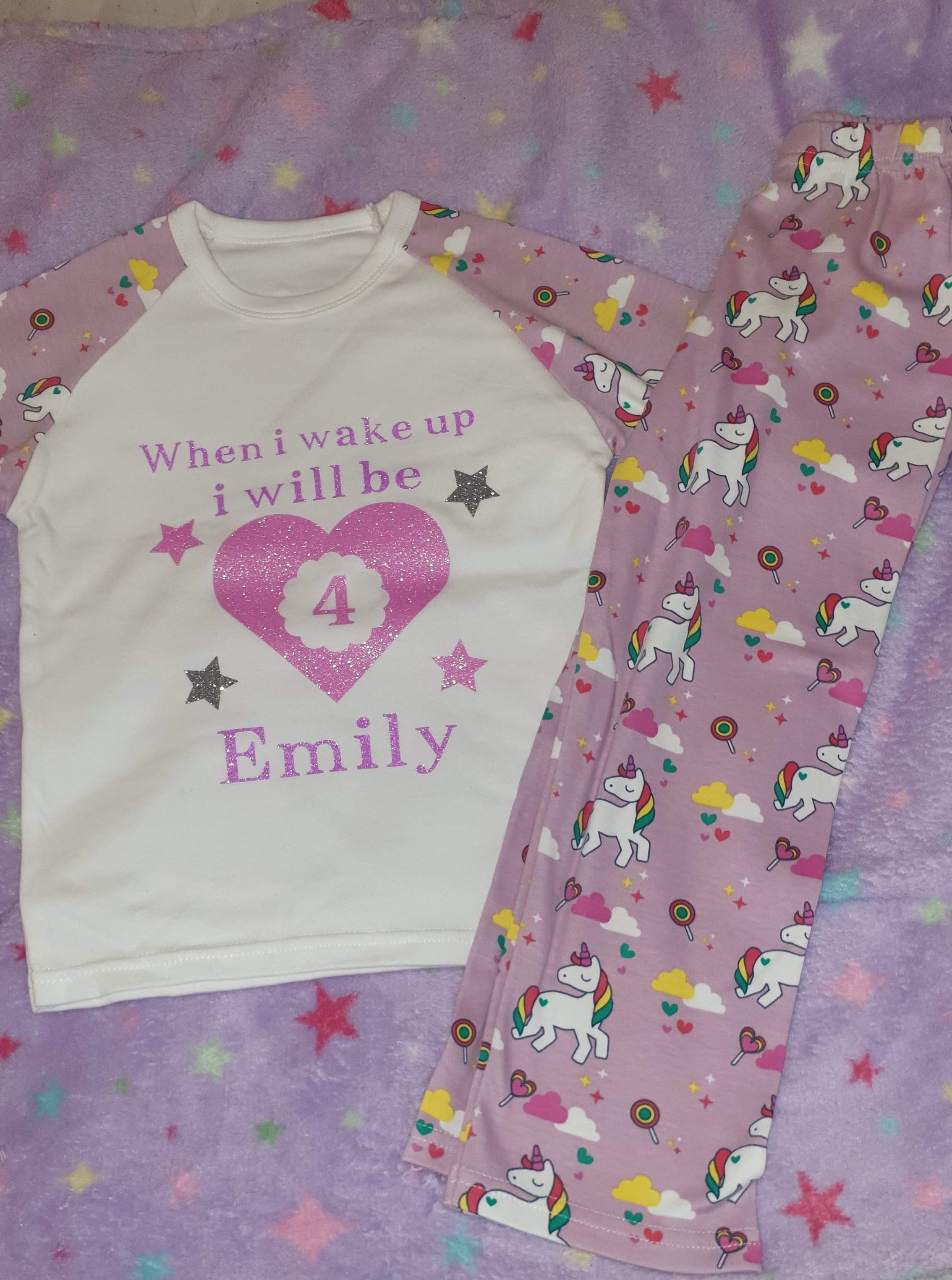 Children’s personalised pyjamas