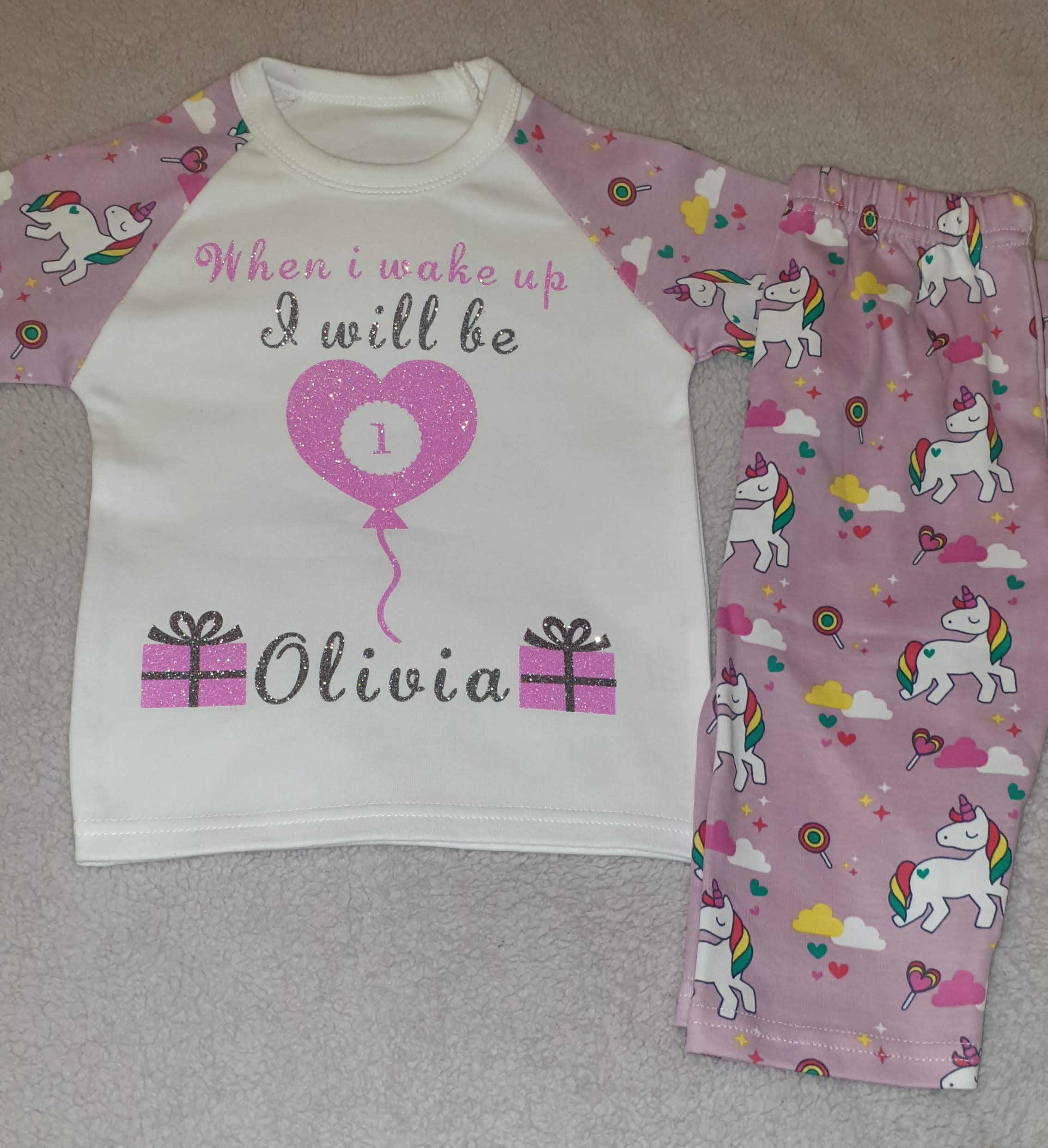 Children’s personalised pyjamas